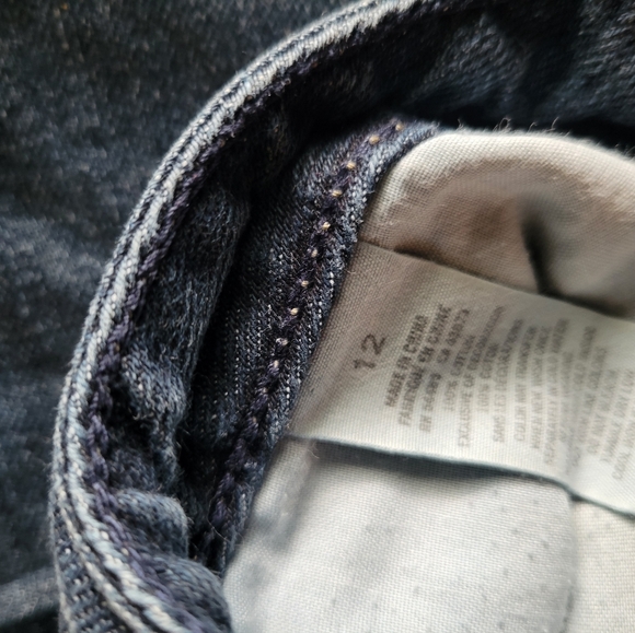 American Eagle Jean Shorts sz 12 - Picture 4 of 5